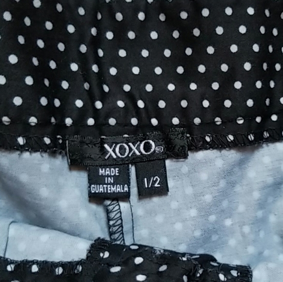 XOXO Polka Dot Shorts - Picture 2 of 3
